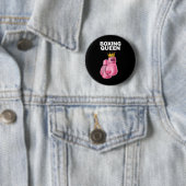 Boxer Boxer Boxer Boxing Ronde Button 5,7 Cm (In situ)