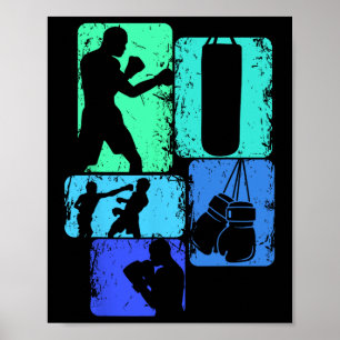 Boxer Boxer Boxing Kinder Boys Poster