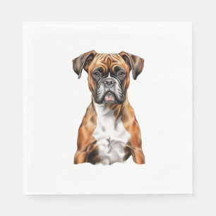 Boxer Buddies Schattige Hondenontwerpen voor Loyal Servet