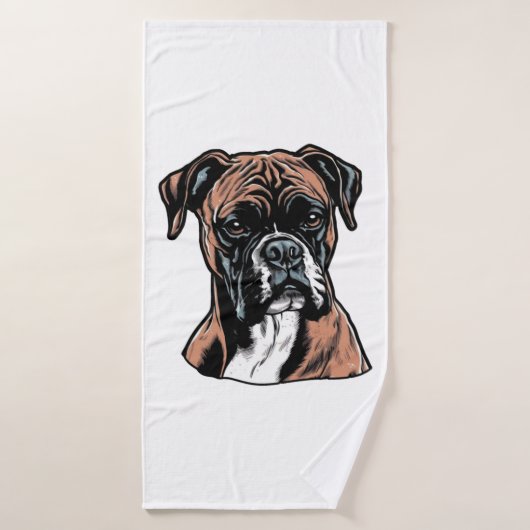Boxer Buddy Humoristique Protective (Serviette de bain)
