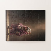 Boxer Bulldog dans Robe Jigsaw Puzzle (Horizontal)