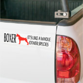 Boxer bumpersticker (Op Truck)