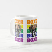 Boxer cadeau amoureux des chiens Café tasse Thé ta (Devant gauche)
