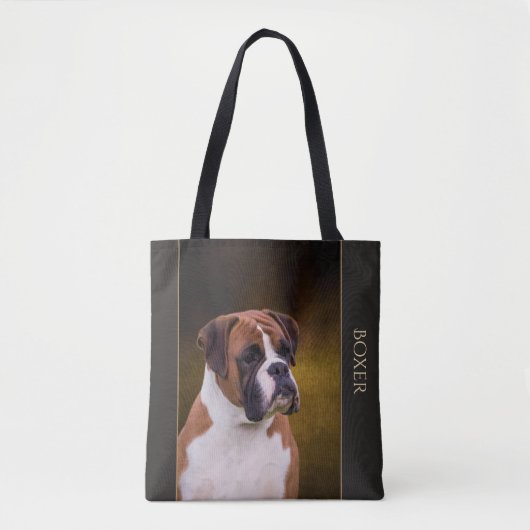 Boxer-Canvas tas (Voorkant)