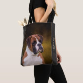Boxer-Canvas tas (Dichtbij)