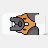 Boxer Case-Mate iPhone Case (Achterkant (horizontaal))