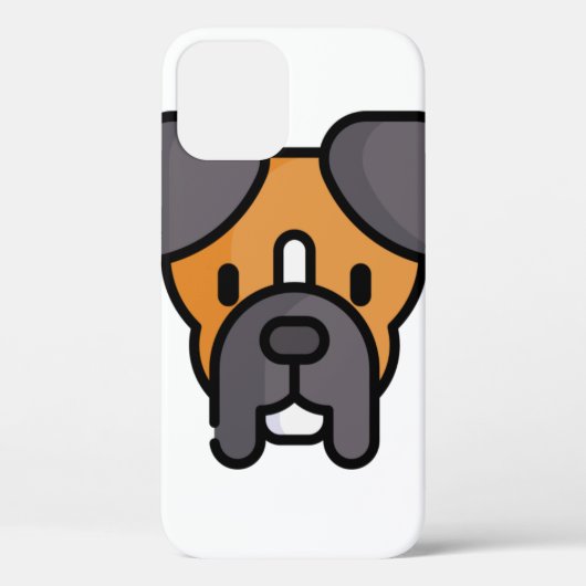 Boxer Case-Mate iPhone Case (Achterkant)