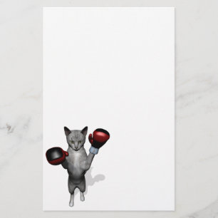 Boxer Cat Briefpapier