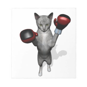 Boxer Cat Notitieblok