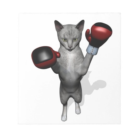 Boxer Cat Notitieblok (Voorkant)