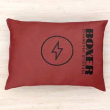 "Boxer Charging Station" Grote dog | Rood