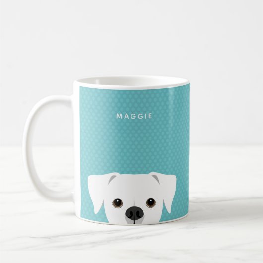 Boxer Chien Mugs (Gauche)
