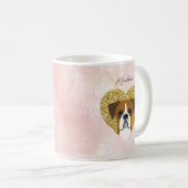 Boxer Chien Mugs (Devant droit)