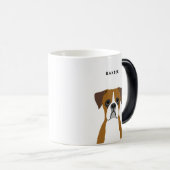 Boxer Chien Mugs (Devant droit)