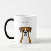 Boxer Chien Mugs (Gauche)
