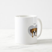Boxer Chien Mugs (Devant droit)