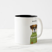 Boxer Chien Mugs (Devant droit)