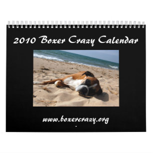 Boxer Crazy Calendar 2010 Kalender
