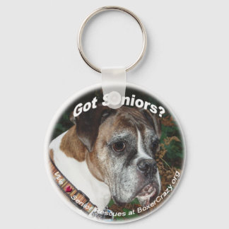 Boxer Crazy Sleutelhangers - Senior Rescue