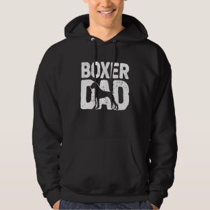Boxer Dad Dog Boxer Father Dog Owner Hoodie