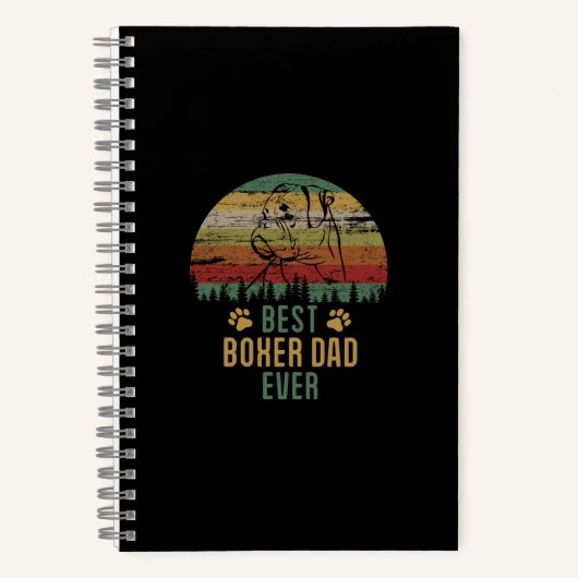 Boxer dad notitieboek (Voorkant)