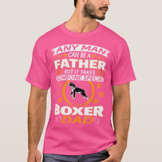 Boxer Dad T Shirt Vaderdag Beste cadeau voor Boxer