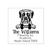 Boxer Dod, Return Address Rubberstempel (Afrduk)