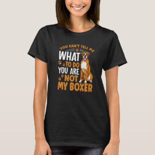 Boxer Dog Apparel Boxer Dog voor mannen en vrouwen T-shirt