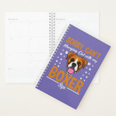 Boxer Dog Apparel Boxer Hondenliefhebber Planner (Display)
