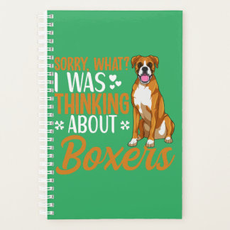 Boxer Dog Apparel Boxer Hondenliefhebber Planner