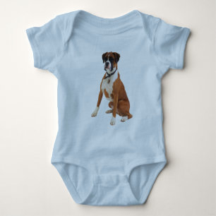 BOXER DOG Baby Creeper Onsie Romper