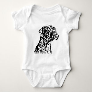 Boxer Dog baby shirt