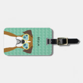 Boxer Dog Bagagelabels (Voorkant horizontaal)