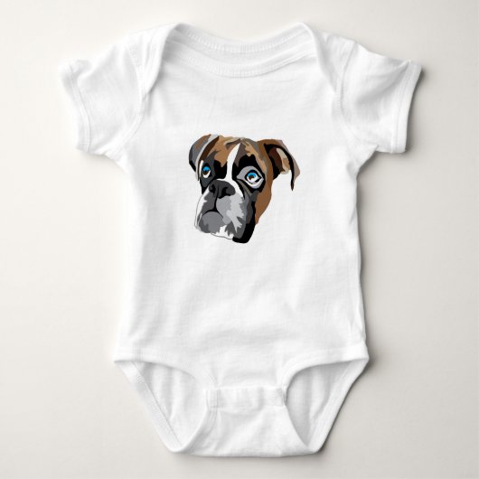 Boxer Dog Bodysuit (Voorkant)