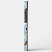 Boxer Dog Botten en Paws Hoesje-Mate iPhone Case (Achterkant / Links)