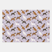 Boxer Dog Botten en poten Inpakpapier Vel (Voorkant 3)