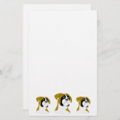 Boxer Dog Briefpapier (Voorkant / Achterkant)
