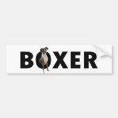 Boxer Dog Bumpersticker - BOXER (Voorkant)