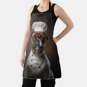 Boxer Dog Chef Schort (Insitu)