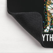 Boxer Dog Christmas I'm Fine Everything Is Fine Muismat (Hoek)