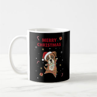Boxer Dog Christmas Snow Winter Animals Dogs Koffiemok
