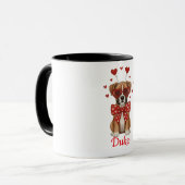 boxer dog coffee mug Valentine's Day 2026 (Devant gauche)