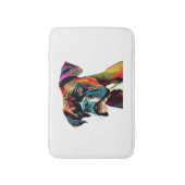 Boxer Dog Colorful Badmat (Voorkant Verticaal)