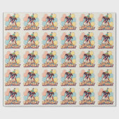 Boxer Dog Colorful Cadeaupapier (Vlak)