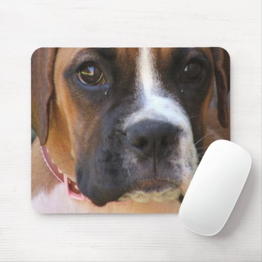 Boxer Dog Design Muismat (Met muis)