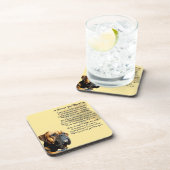 Boxer Dog - Friend Poem Onderzetter (Rechterzijde)