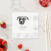 Boxer Dog gepersonaliseerd Ik doe te servetten (Insitu)