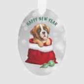 Boxer Dog Gift verrassend Ornament (achterkant)