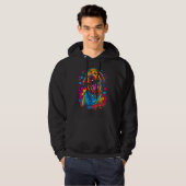 Boxer Dog Guitar Hoodie (Voorkant volledig)