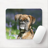Boxer Dog Headshot Muismat (Met muis)